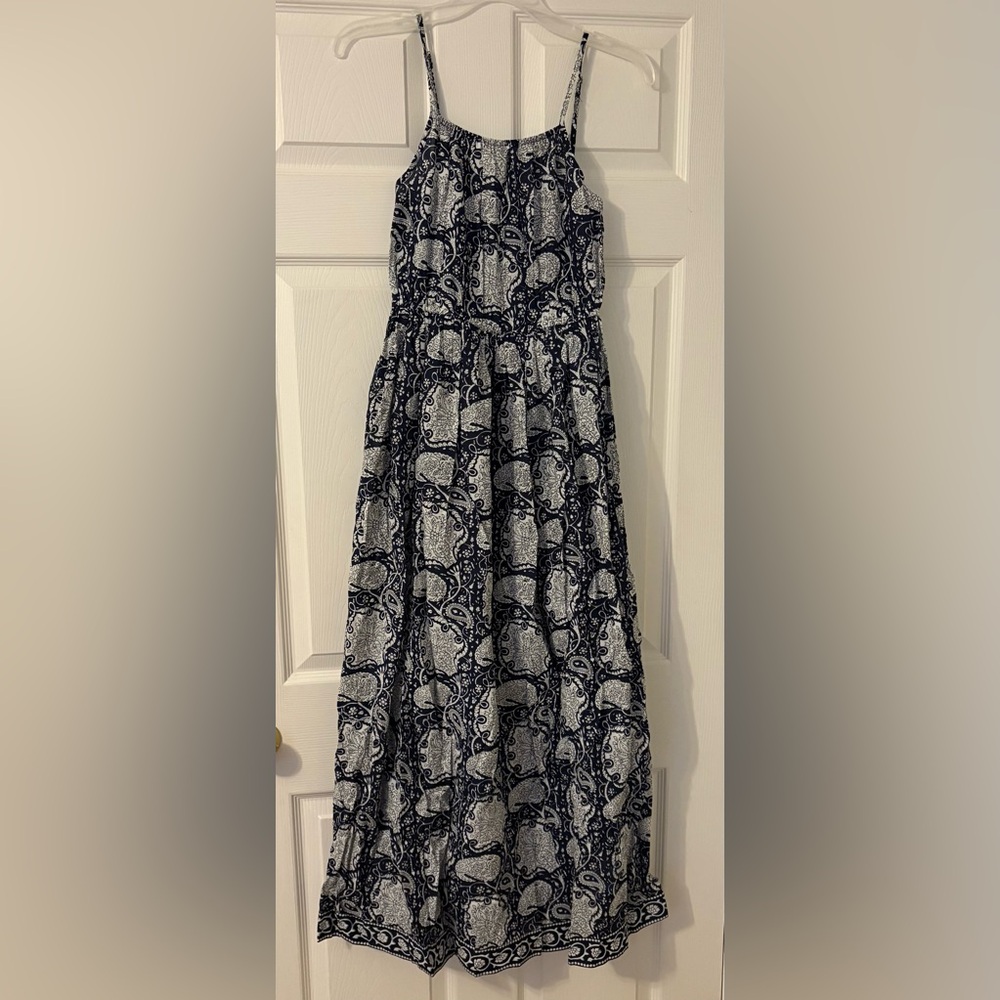 Block Print Midi Dress